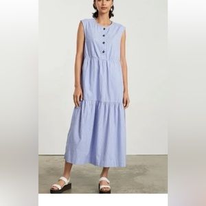 Everlane tiered maxi dress